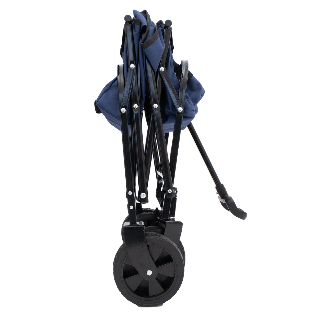 DB Lightweight Portable Collapsible Foldable Wagon Cart Heavy Duty Utility & Grocery Cart for Camping & Shopping Beach Wagon