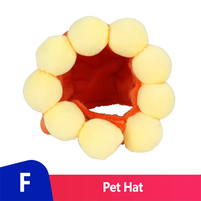 Hat for a Cat Hats for Dogs Accessories Cosplay Cat Costume Kawaii Cute Dog Hat Funny Pet Prodcuts for Bulldog Chihuahua Kitten