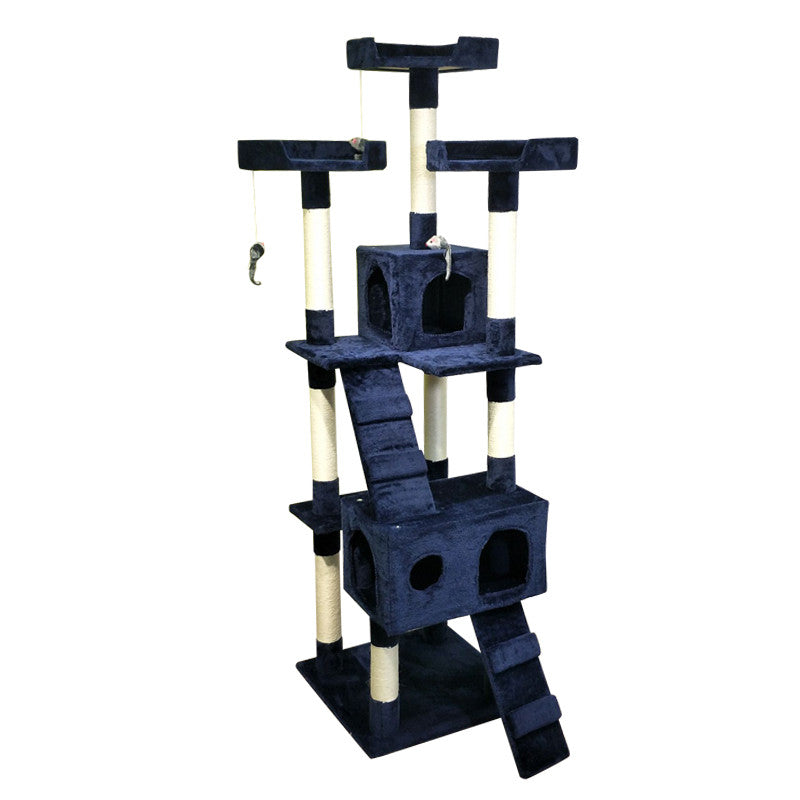 Large Cat Climbing Frame Toy Grab Column Grinding Claw Multi-layer Jumping Platform - Get It for Your Pets