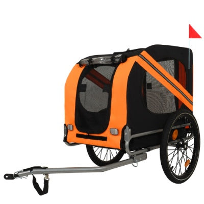 Large Folding Bike Trailer For Dogs  120LB Capacity All-Terrain Pet Carrier, Durable Steel Frame For Cycling, Jogging, Camping  Outdoor Adventures - Get It for Your Pets - Pet Store