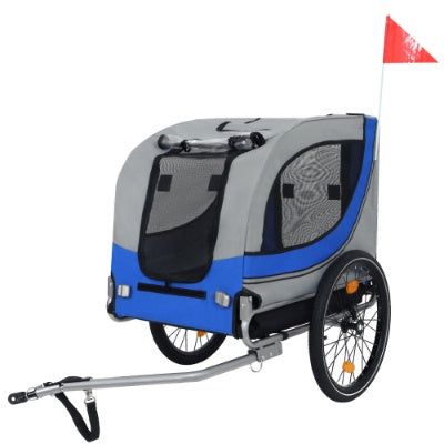 Large Folding Bike Trailer For Dogs  120LB Capacity All-Terrain Pet Carrier, Durable Steel Frame For Cycling, Jogging, Camping  Outdoor Adventures - Get It for Your Pets - Pet Store