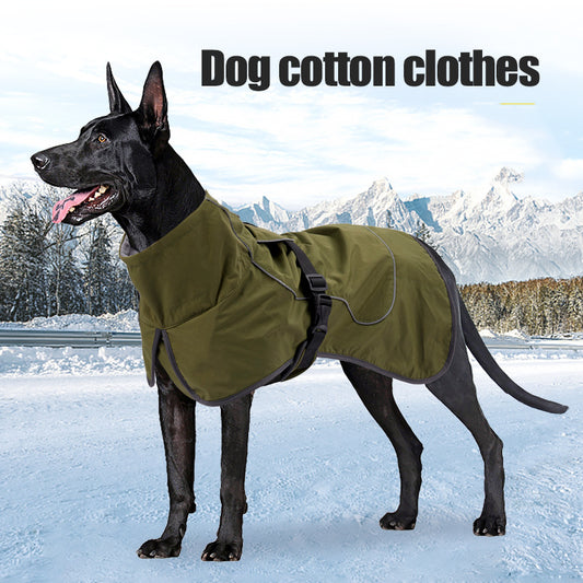 Medium And Large Dogs Handsome Winter Warm Clothing Snowproof Pet Supplies - Get It for Your Pets - Pet Store