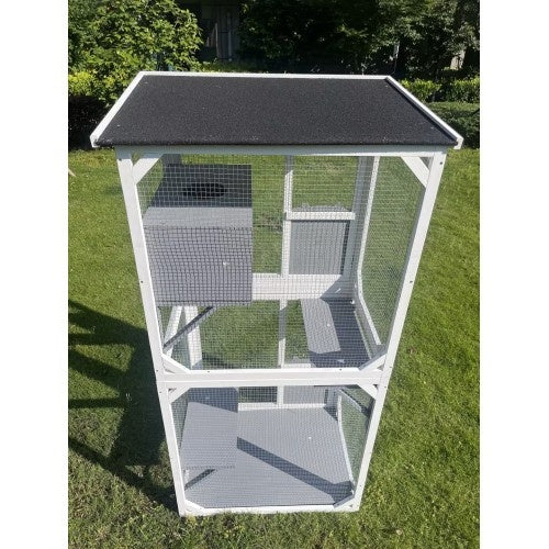 Outdoor Indoor Cat Pet Climbing Frame Game Cage Cute Large Space - Get It for Your Pets - Pet Store