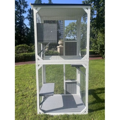Outdoor Indoor Cat Pet Climbing Frame Game Cage Cute Large Space - Get It for Your Pets - Pet Store