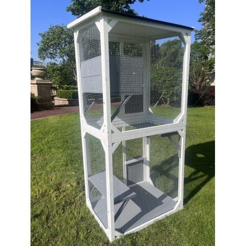 Outdoor Indoor Cat Pet Climbing Frame Game Cage Cute Large Space - Get It for Your Pets - Pet Store