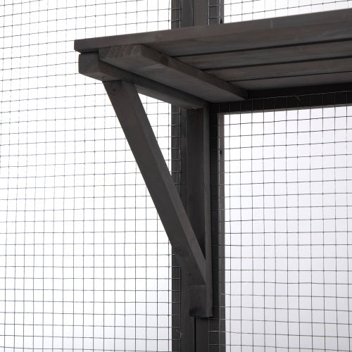 Oversized Cat Cage - Grey - Get It for Your Pets - Pet Store