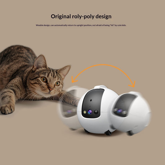Pet AI Smart Interactive Toy And Tumbler Monitor - Get It for Your Pets
