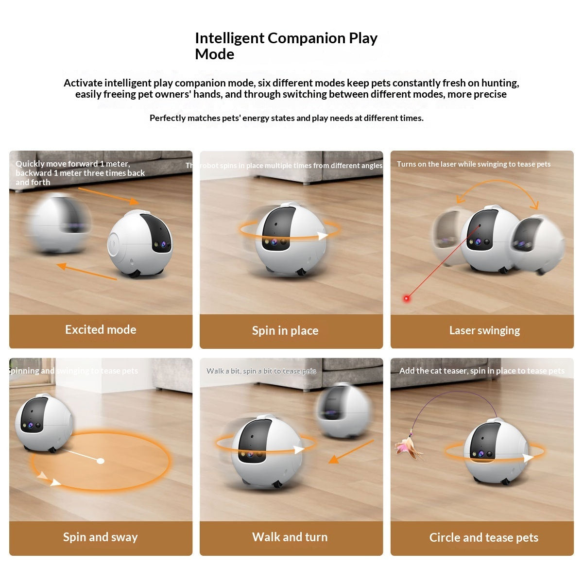 Pet AI Smart Interactive Toy And Tumbler Monitor - Get It for Your Pets