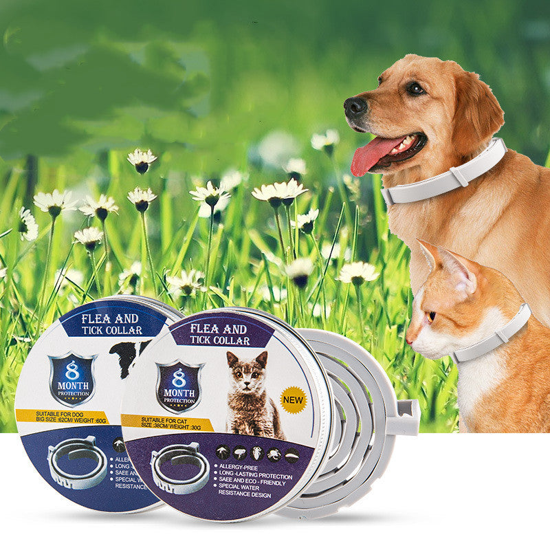 Pet Anti-mosquito Collar Cat Dog Adjustable Insect Repellent Collar Pet Supplies - Get It for Your Pets