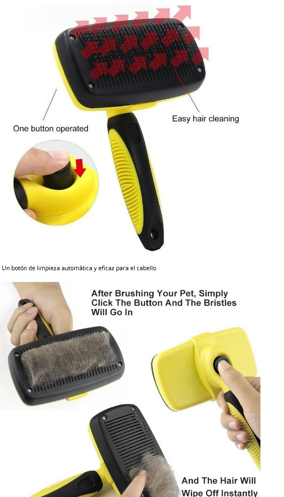 Pet Automatic Retractable Comb - Get It for Your Pets - Pet Store