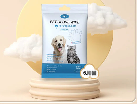 Pet Cleaning Gloves & Wipes - Get It for Your Pets