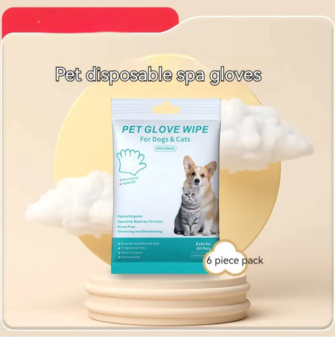 Pet Cleaning Gloves & Wipes - Get It for Your Pets