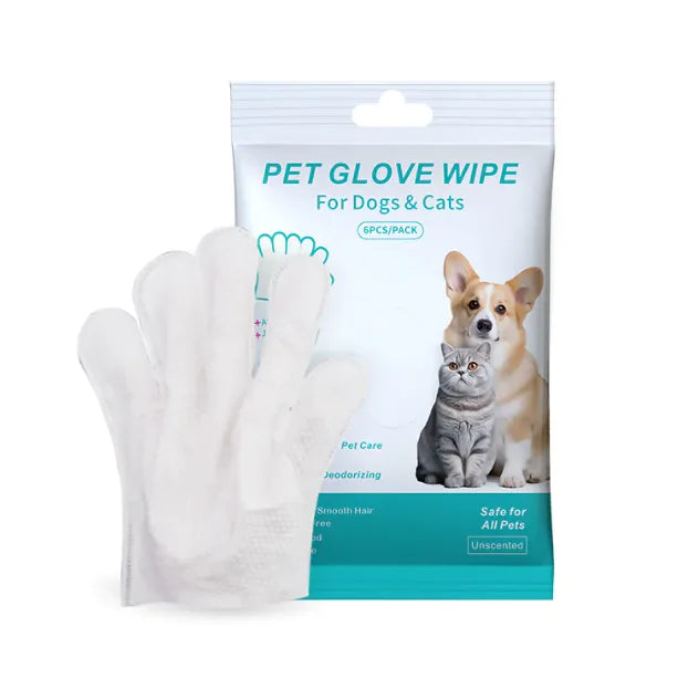 Pet Cleaning Gloves & Wipes - Get It for Your Pets