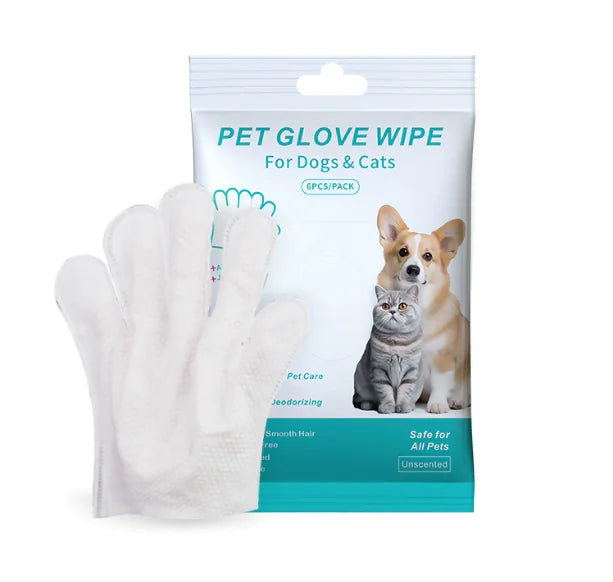 Pet Cleaning Gloves & Wipes - Get It for Your Pets