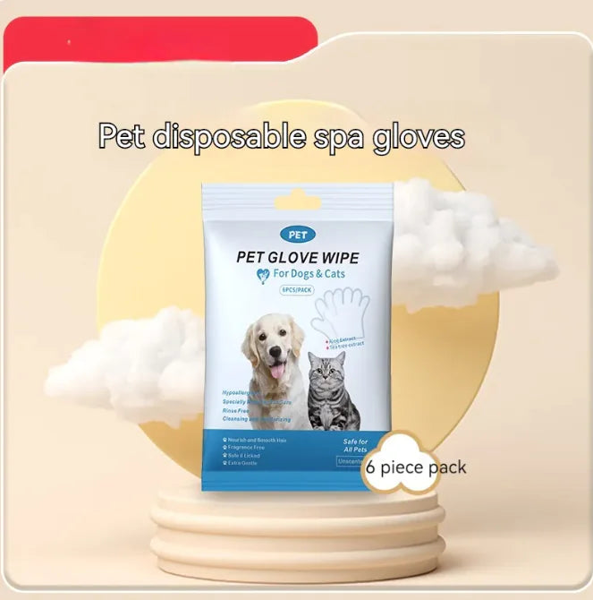 Pet Cleaning Gloves & Wipes - Get It for Your Pets