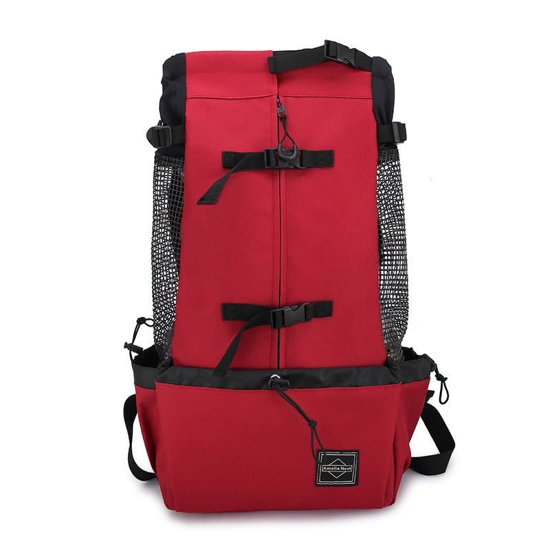 Pet Dog Carrier Bag Carrier For Dogs Backpack Out Double Shoulder Portable Travel Backpack Outdoor Dog Carrier Bag Travel - Get It for Your Pets - Pet Store