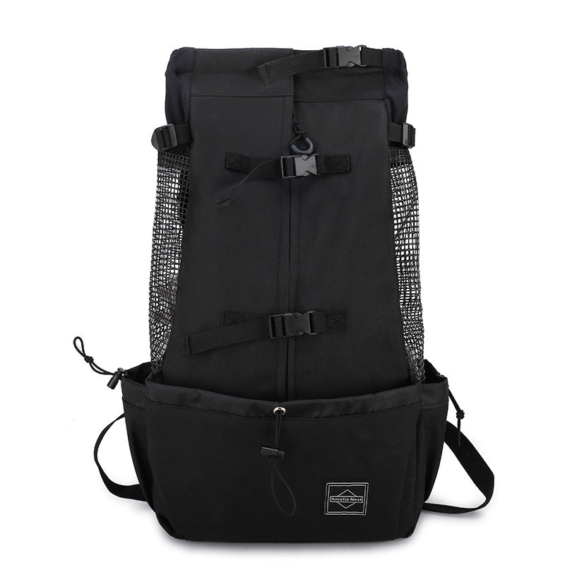 Pet Dog Carrier Bag Carrier For Dogs Backpack Out Double Shoulder Portable Travel Backpack Outdoor Dog Carrier Bag Travel - Get It for Your Pets - Pet Store