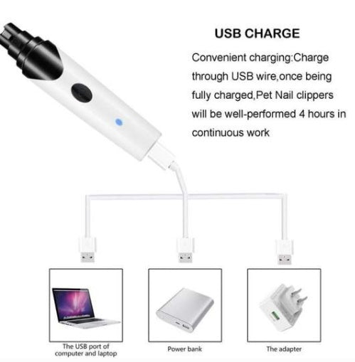Pet Dog Cat Pencil Sharpener, Electric Nail Clippers Cleaning Nail Clippers - Get It for Your Pets