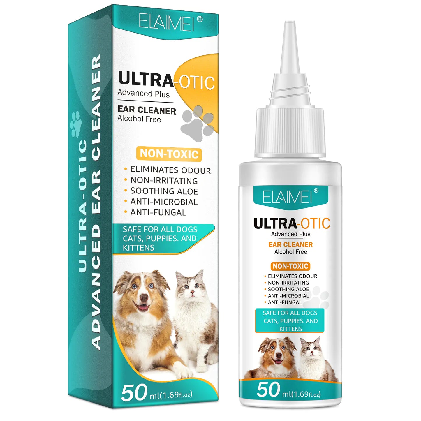 Pet Ear Cleaner 50ml - Get It for Your Pets