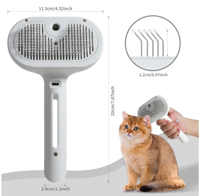 Pet Hair Spray Brush - Get It for Your Pets