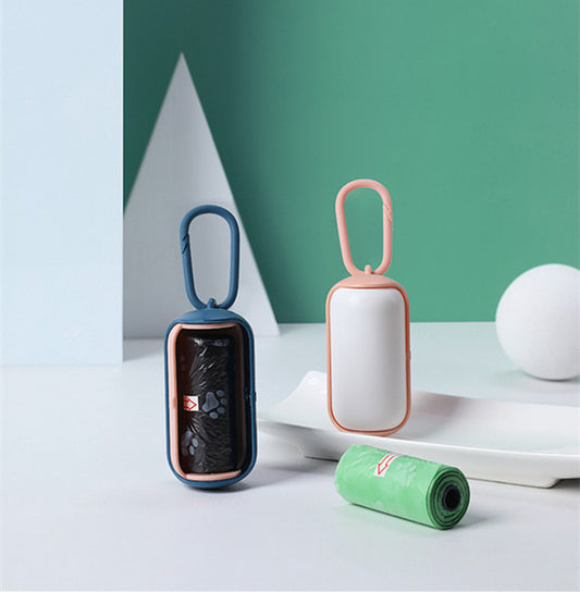 Portable Cats Dogs Garbage Bag Holder Pet Poop Bags Carrier Dispenser - Get It for Your Pets - Pet Store