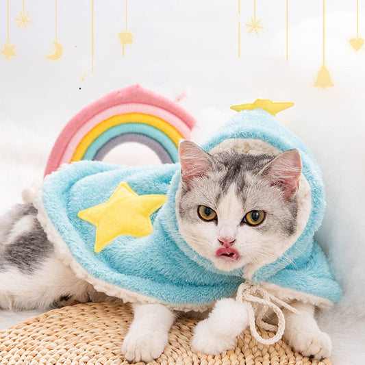 Puppy Cloak Nightgown For Autumn And Winter Plus Velvet Thickening - Get It for Your Pets - Pet Store