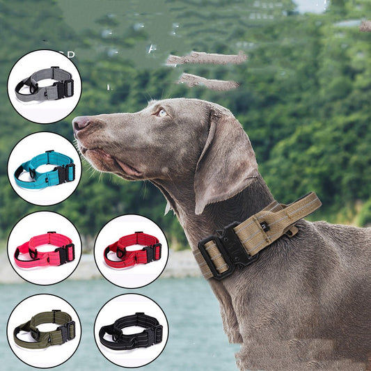 Quick Release Dog Collar Night Reflective Dog Walking Collar - Get It for Your Pets