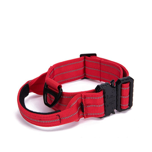 Quick Release Dog Collar Night Reflective Dog Walking Collar - Get It for Your Pets