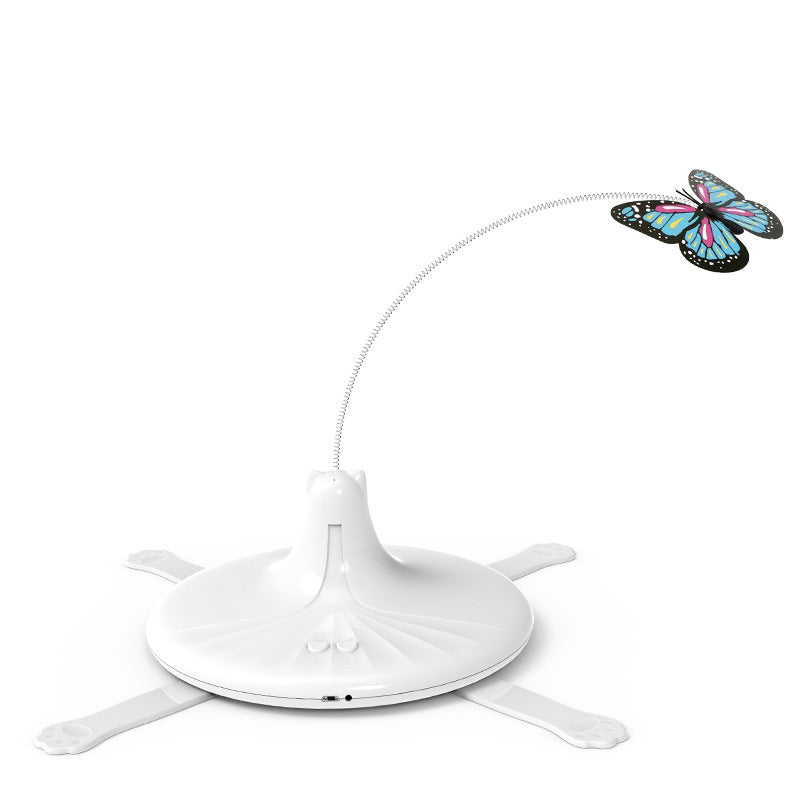 Rechargeable Automatic Rotating Cat Interactive Toy - Get It for Your Pets