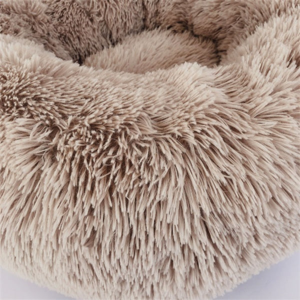 Round Long Hairy Autumn And Winter Nest Pad Cat Mattress - Get It for Your Pets - Pet Store