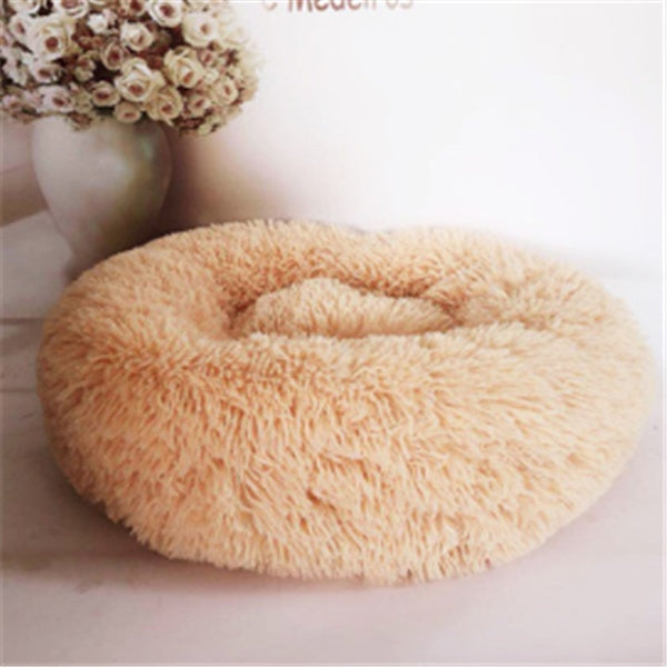 Round Long Hairy Autumn And Winter Nest Pad Cat Mattress - Get It for Your Pets - Pet Store