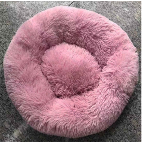 Round Long Hairy Autumn And Winter Nest Pad Cat Mattress - Get It for Your Pets - Pet Store