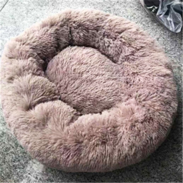 Round Long Hairy Autumn And Winter Nest Pad Cat Mattress - Get It for Your Pets - Pet Store
