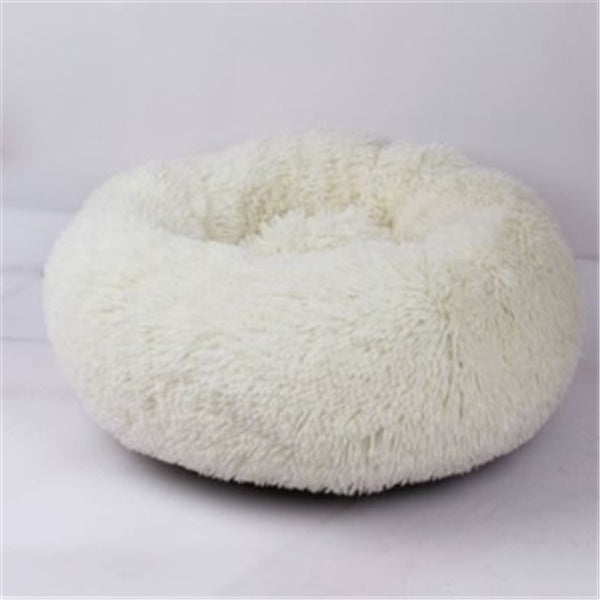 Round Long Hairy Autumn And Winter Nest Pad Cat Mattress - Get It for Your Pets - Pet Store