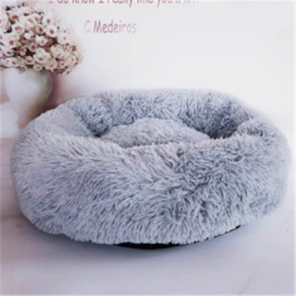 Round Long Hairy Autumn And Winter Nest Pad Cat Mattress - Get It for Your Pets - Pet Store