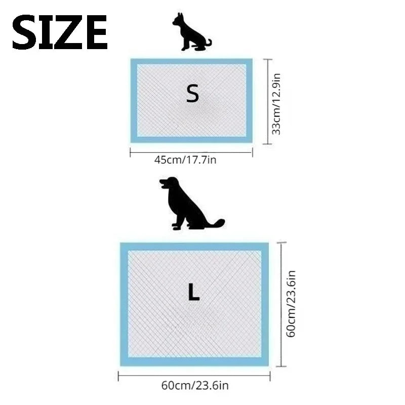 Disposable Pet Diaper Cat Puppy Pig Pet Care Pad Super Absorbent Pet Diaper Disposable Healthy Nappy Mat For Cats Quick-dry