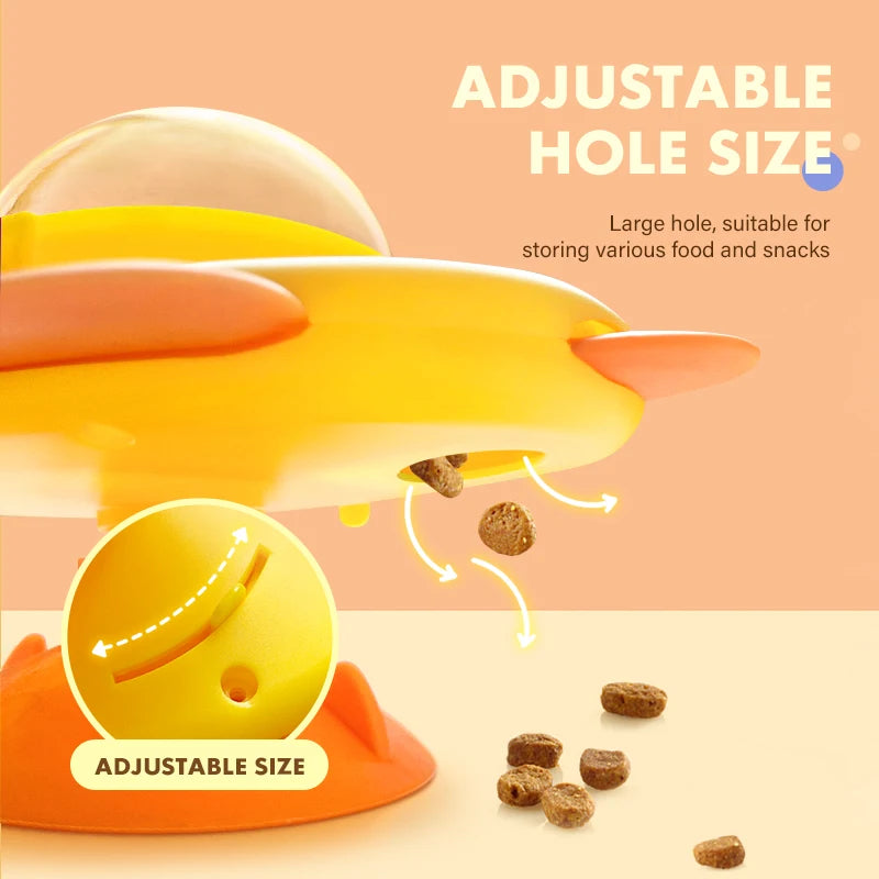 Dog Puzzle Toy Adjustable Treat Dispensing Toys Dog Food Dispenser Toy Interactive Cat Ball Slow Feeder Indoor