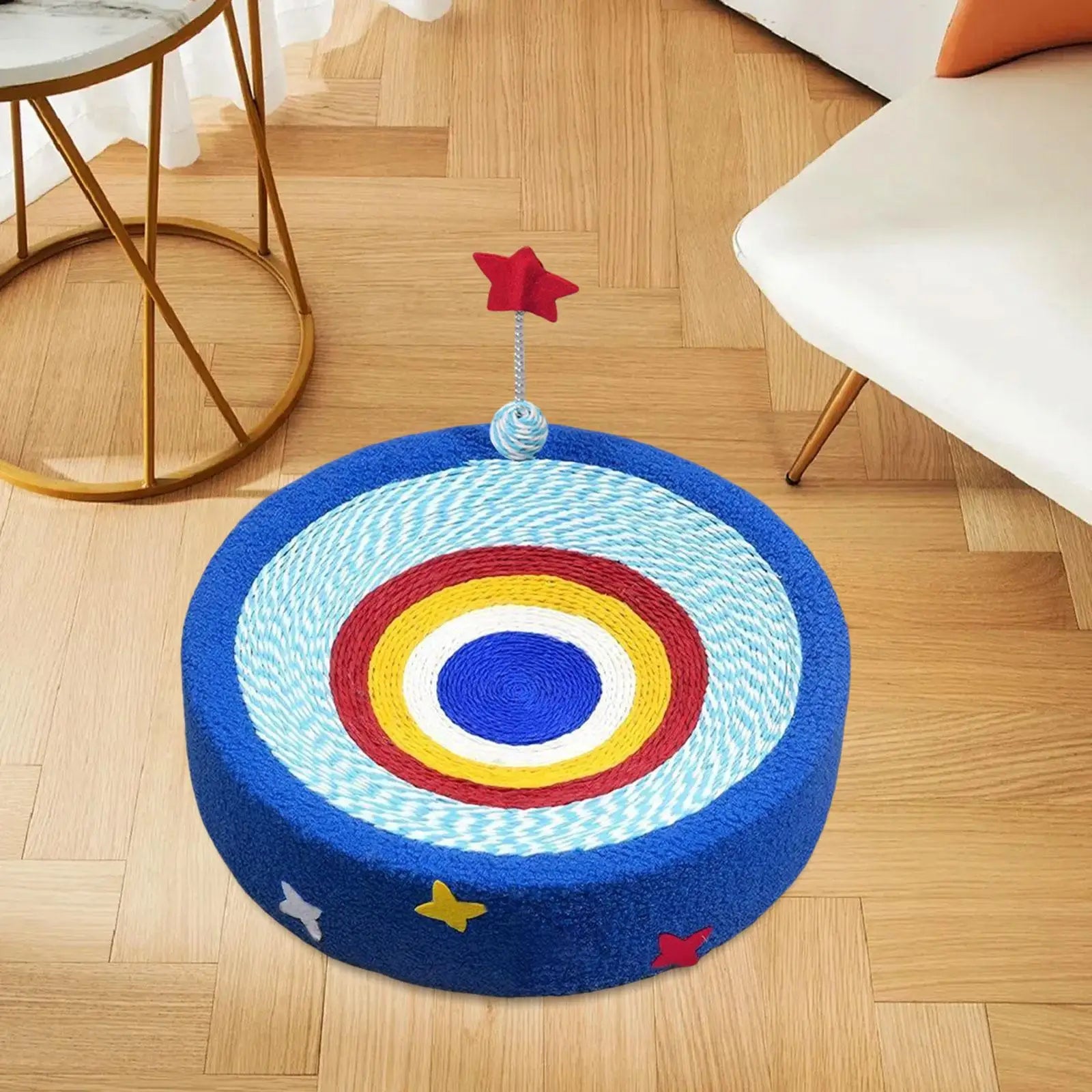 Cat Scratching Board, Furniture Protector in Starry Sky Design for House Cats