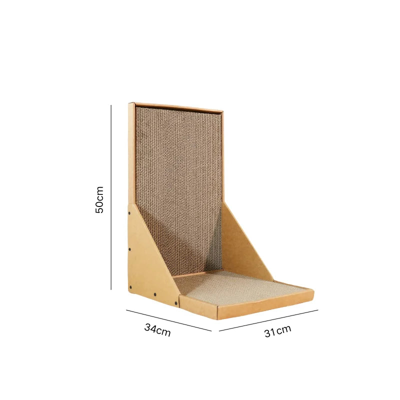 Cat scratching post, vertical cat scratching post for indoor cats, L-shaped cat wall scratching post, protective furniture sofa