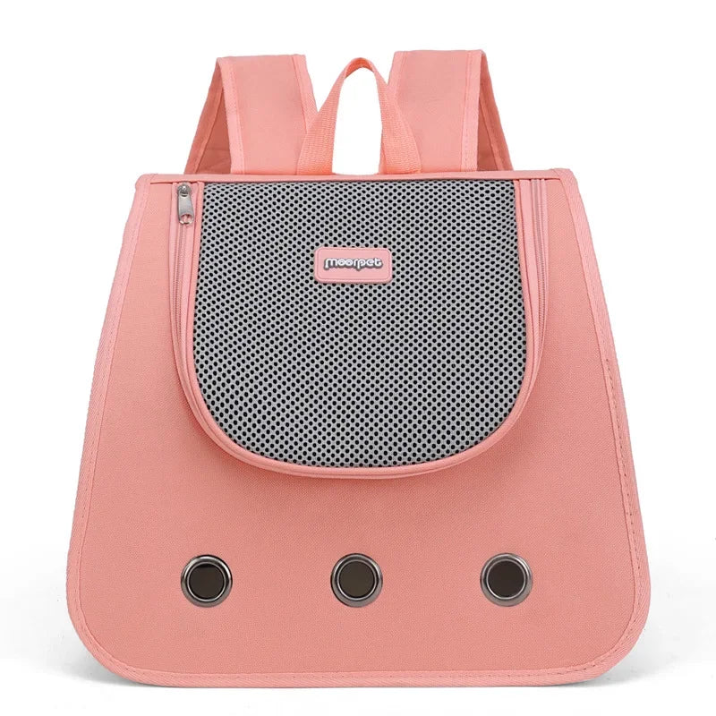 Cat bag hand-held dual shoulder two in one wear-resistant large capacity portable breathable mesh irresistible to cats