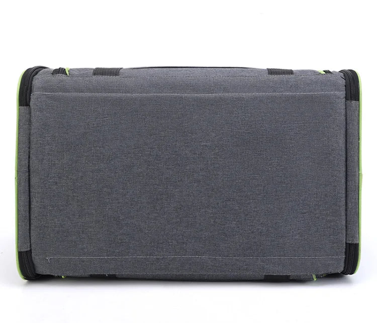 Cat Bag Foldable Large Capacity Cat Outdoor Car Expansion Portable Pet Handbag Breathable Diagonal Cross Bag for Cats and Dogs