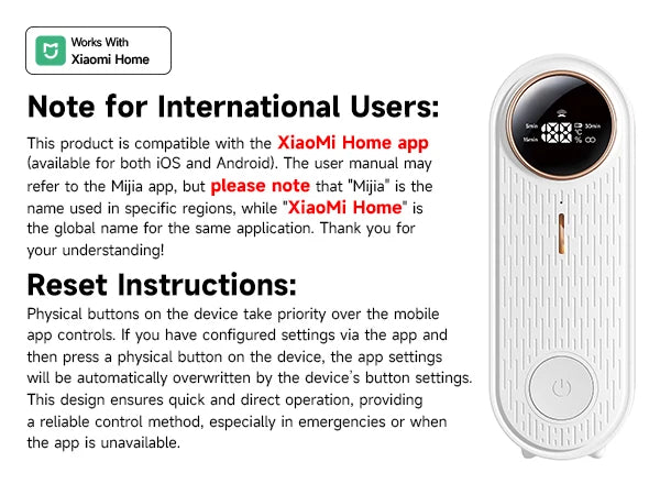 Essential Oil Diffuser with APP Control, Aroma Diffuser (Auto Spray, Desktop Wall Mountable) for Home Office, with Refill Liquid