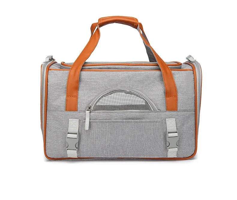 Crossbody Dog Bag Pet Backpack Crossbody Bag Solid Color Multipurpose Shoulder Bag Pet Carrier For Cats Dogs Stuff Dog Carrier