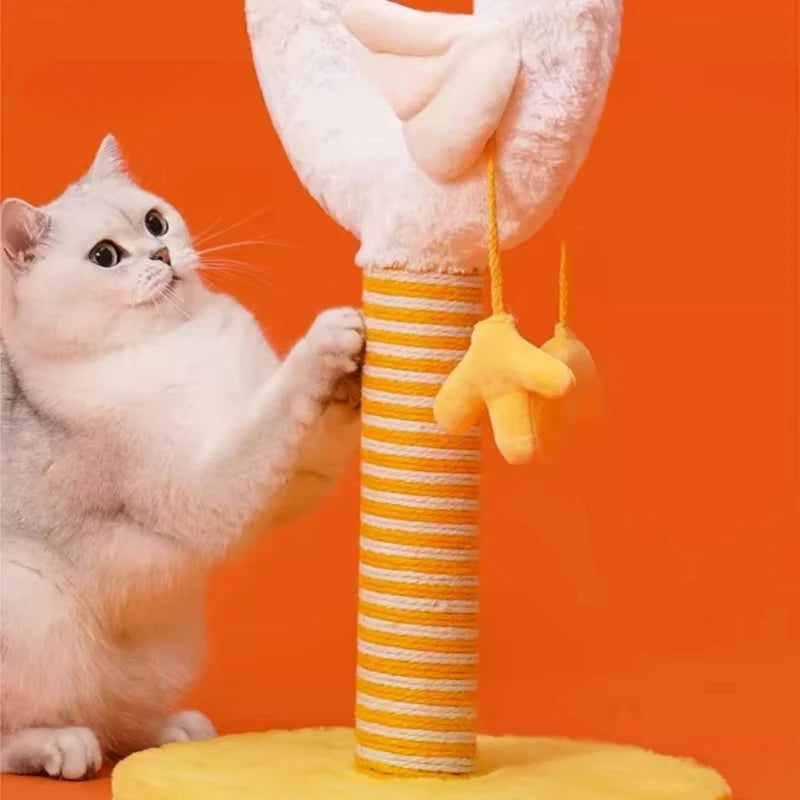 Cat Scratchers Post Climbing Frame Cat Scratching Board Wear-resistant Shabby-free Sisal Vertical Pet Products Supplies