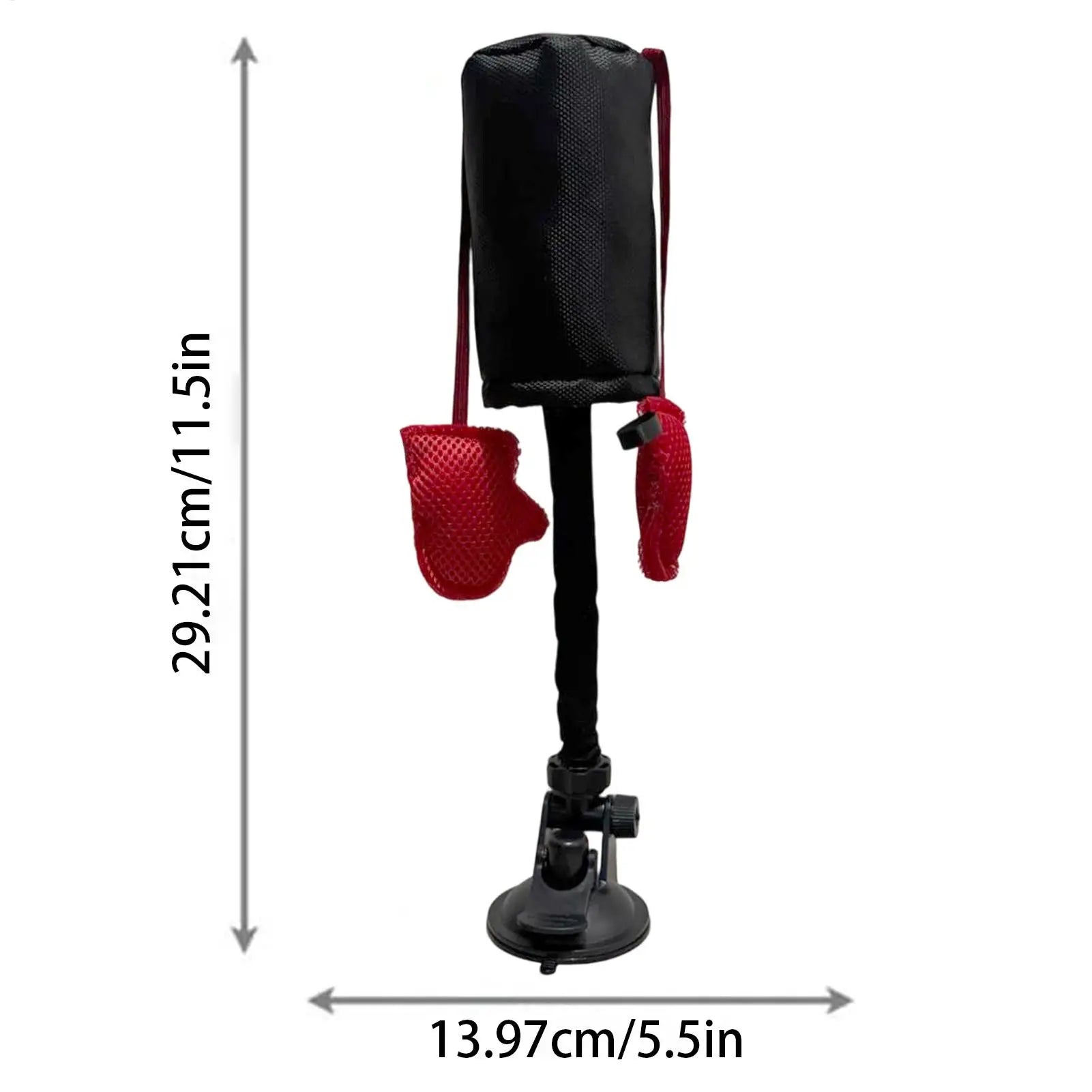 Cat Punching Bag Toy Interactive Kitten Play Toy with Suction Cup Pet Teasing Interactive Play Activity Fun Kitten Teaser  Toy