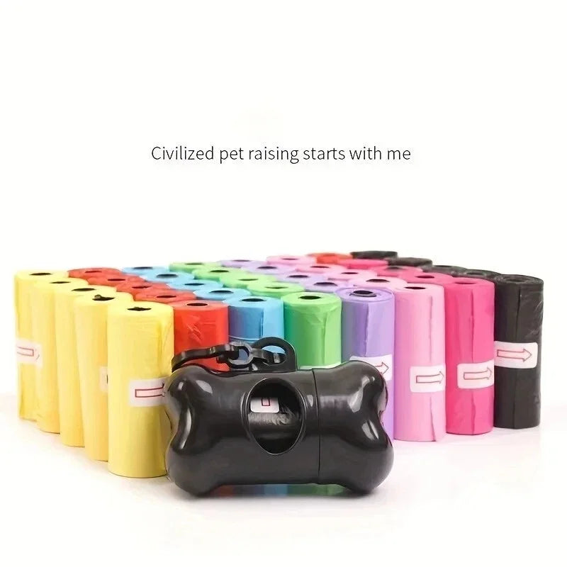 Dog Poop Bags Pet Poop Bags Disposable Dog Waste Bag Bulk Poop Bag Leak-Proof Dog Waste Bags for Pet Supplies