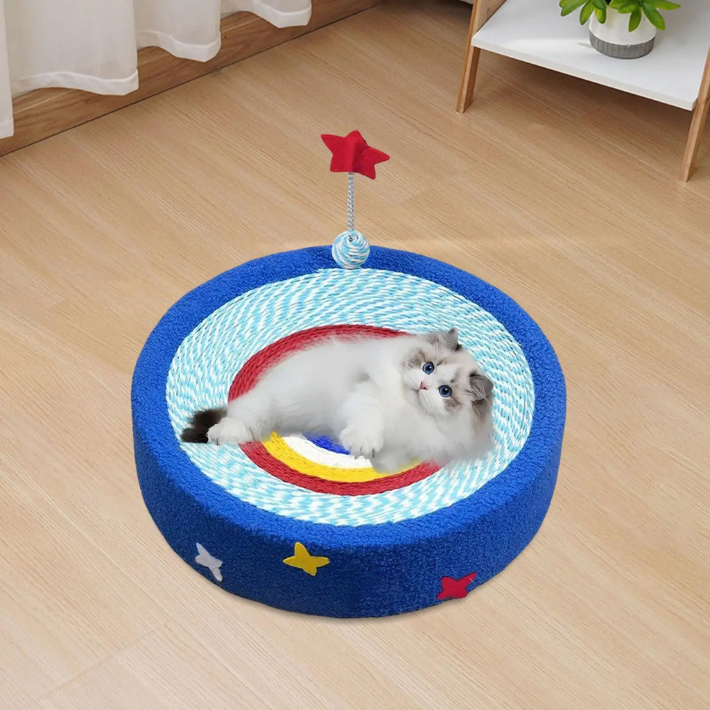 Cat Scratching Board, Furniture Protector in Starry Sky Design for House Cats