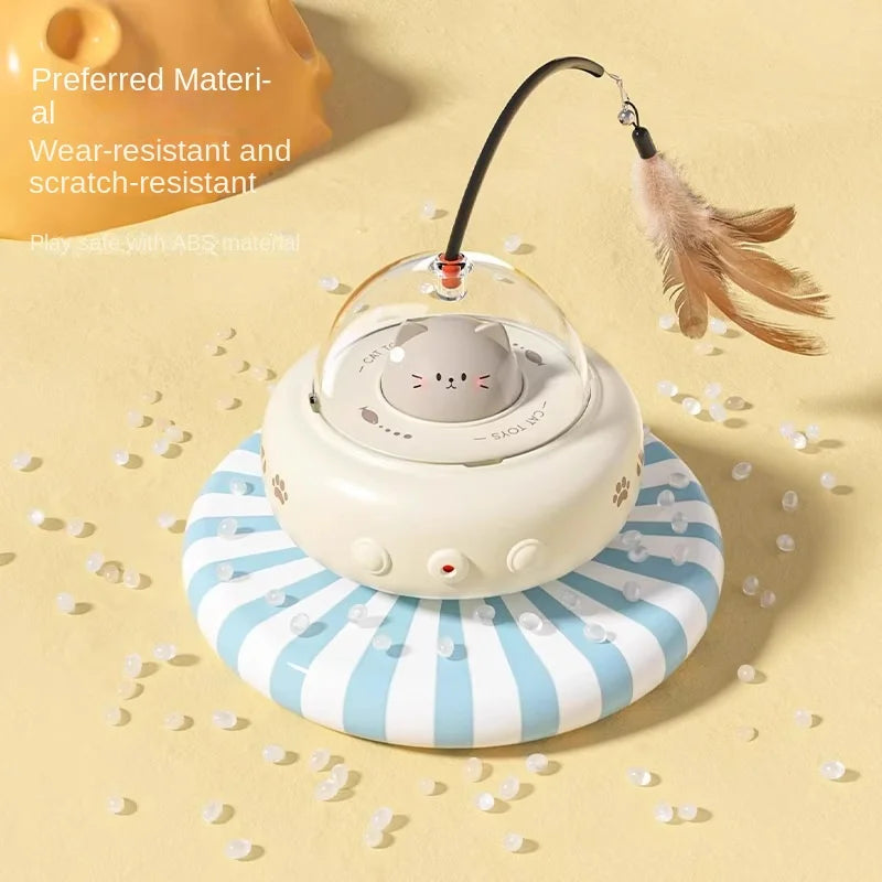 3-in-1 Automatic Intelligent Pet Teaser Toy – Interactive Cat & Dog Toy for Indoor Fun & Engagement