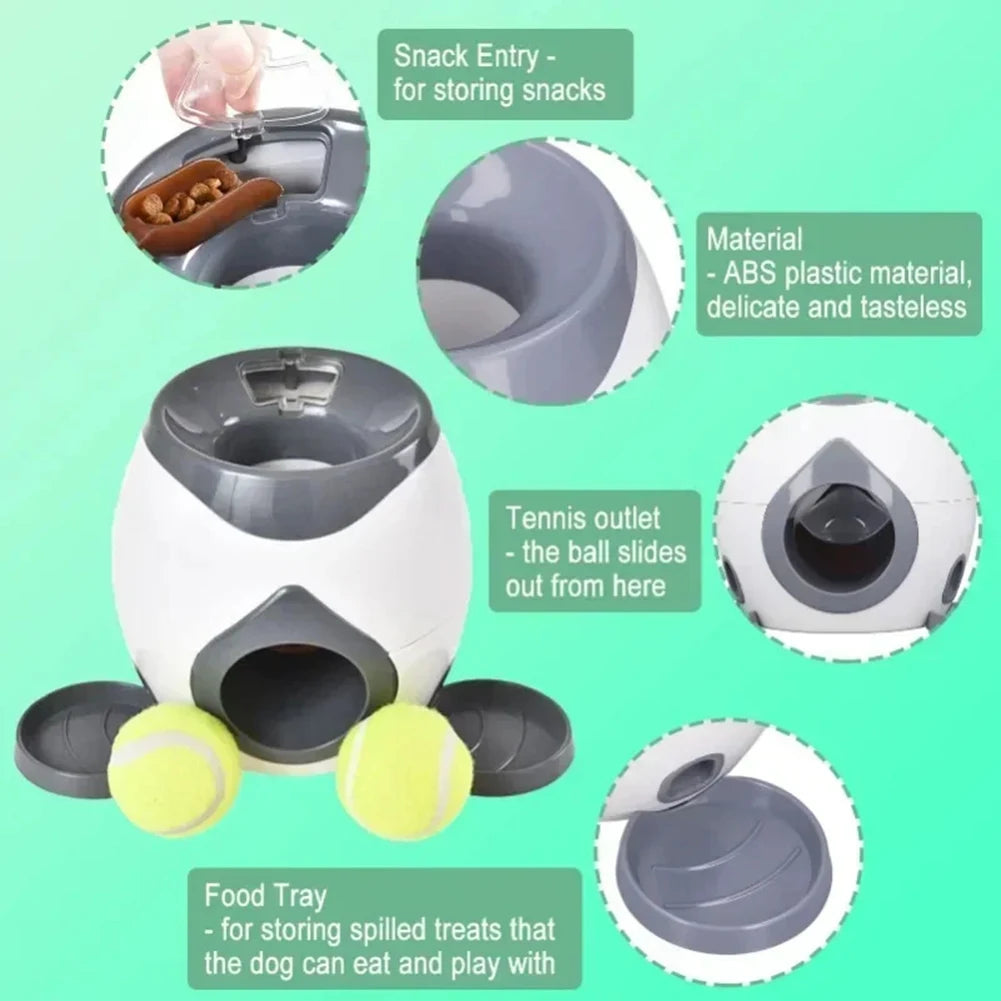 Automatic Pet Feeder Interactive Funny Throwing Smart Feeder Cat Interactive Toy