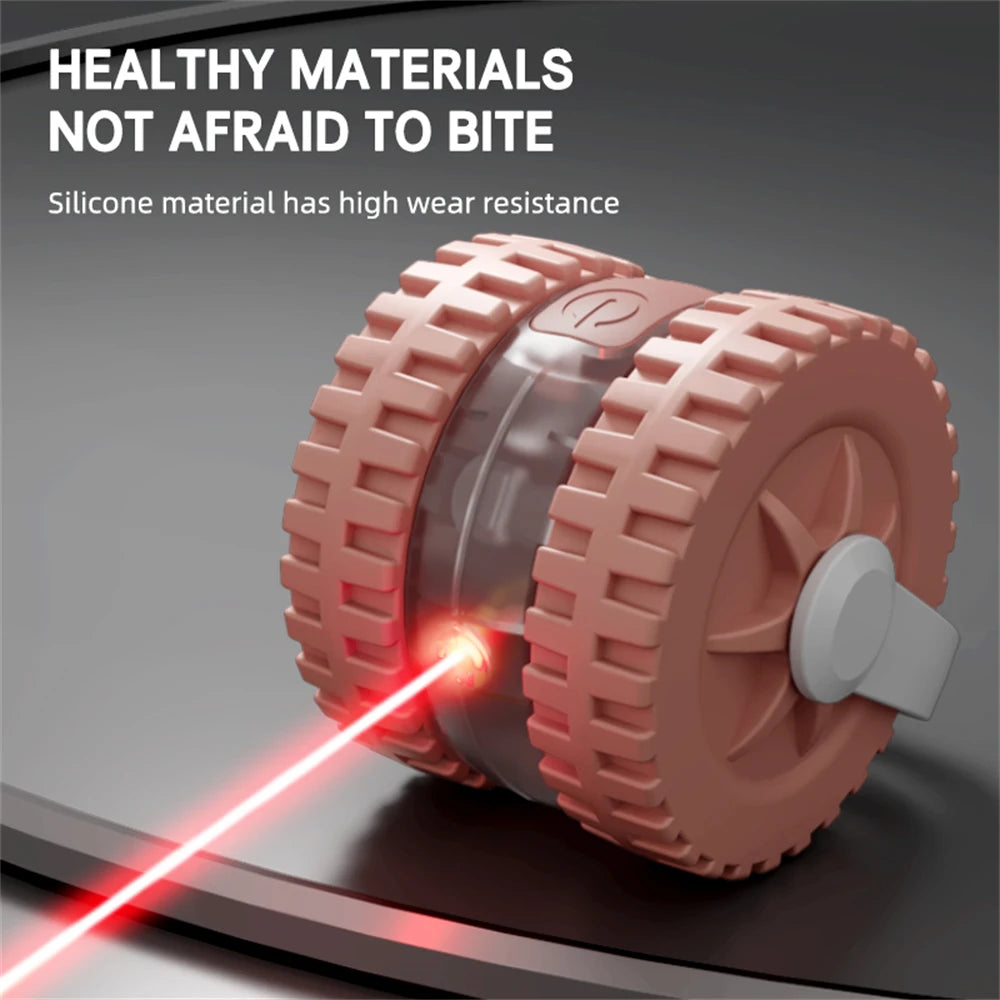 Cat Interactive Ball Toy, Automatic Rolling Ball with Tail, Rechargeable Smart Pet Interactive Toy, Intelligent Mouse for Cat